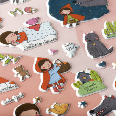 Наклейки объемные многоразовые - Фото 1