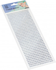 Наклейки-стразы для творчества и макияжа «Silver stripes» - Фото 1