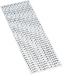 Наклейки-стразы для творчества и макияжа «Silver stripes» - Фото 4