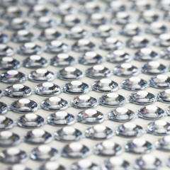 Наклейки-стразы для творчества и макияжа «Silver stripes» - Фото 5