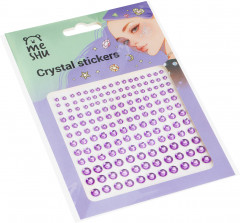 Наклейки-стразы для творчества и макияжа «Purple drops» - Фото 1