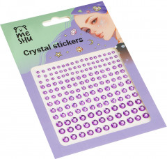 Наклейки-стразы для творчества и макияжа «Purple drops» - Фото 2