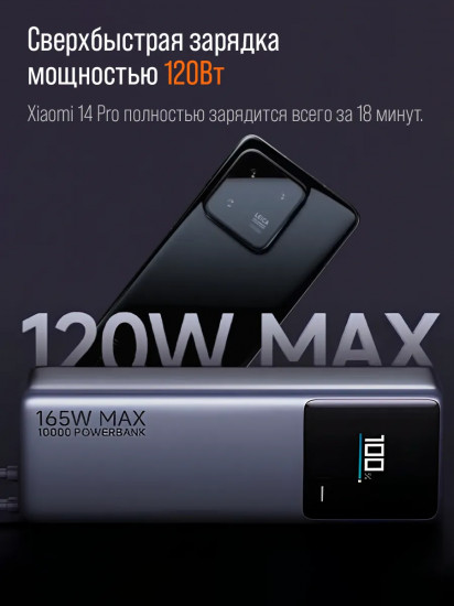 Аккумулятор внешний Xiaomi PB1165MI