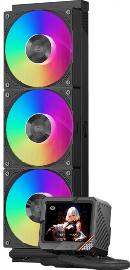 Кулер для процессора GT360 ARGB Display BK