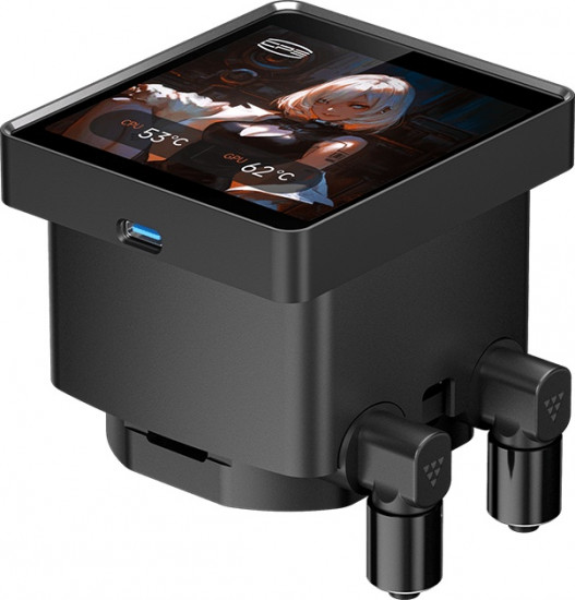 Кулер для процессора DT360 ARGB Display BK