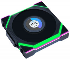 Вентилятор для корпуса Uni Fan SL Wireless LCD 120mm No controller G99.12SLLCD1W1B.00 - Фото 10