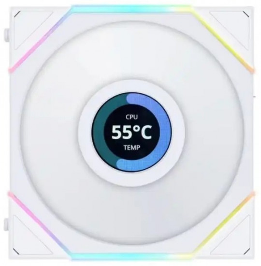 Вентилятор для корпуса Uni Fan SL Wireless LCD 120 Reverse Blade, G99.12RSLLCD1W1W.00