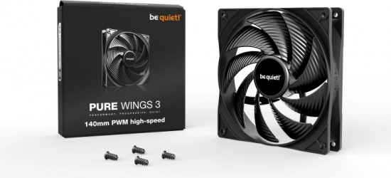 Вентилятор для корпуса Pure Wings 3 PWM BL105