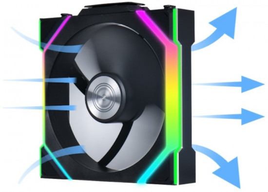 Вентилятор для корпуса Uni Fan SL Wireless 120 G99.12SL1W1B.00