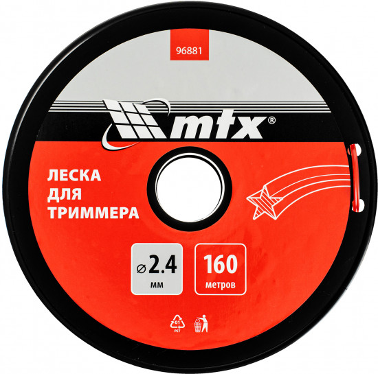 Леска для триммера на катушке «Звезда»