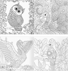 Раскраска для взрослых «Антистресс-терапия. Животные» - Фото 8