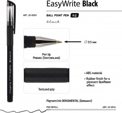 Ручкa шариковая «EasyWrite. Black» - Фото 4