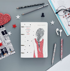 Ручка шариковая автоматическая «Сердечки красные» - Фото 2