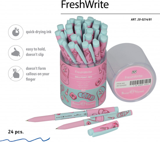 Ручка шариковая «Life style. Pink dream»