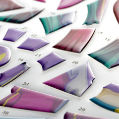 Аппликация наклейками «Аниме» - Фото 3