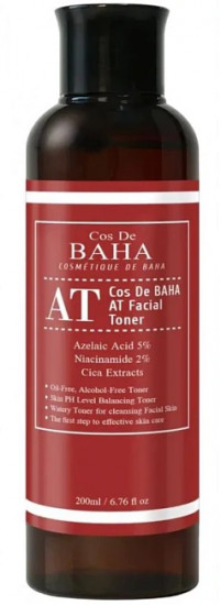 Тонер для лица с азелаиновой кислотой «AT Facial Toner»