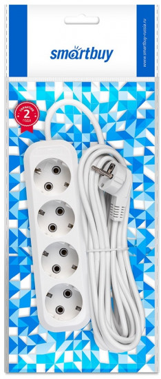 Удлинитель Smartbuy SBE-16-4-07-Z