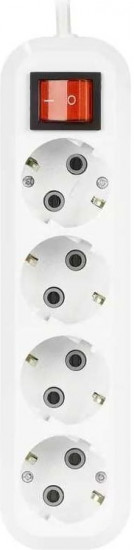 Удлинитель Smartbuy SBE-16-4-10-ZS
