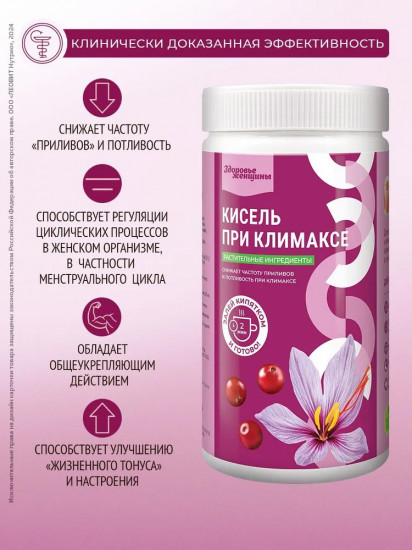 Кисель «При климаксе»