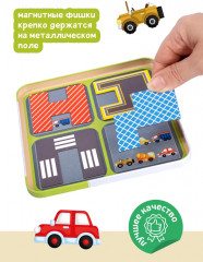 Игра настольная магнитная «Автомобильная головоломка» - Фото 3
