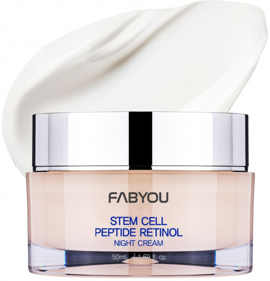 Крем для лица ночной с растительными стволовыми клетками «Peptide Retinol Night Cream»