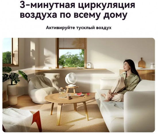 Вентилятор настольный Xiaomi Smart Desktop Air Circulation Fan