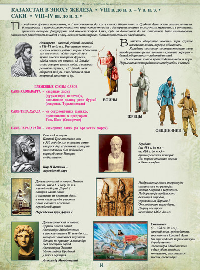 Комплект учебных пособий для 5 класса «История древнего Казахстана»