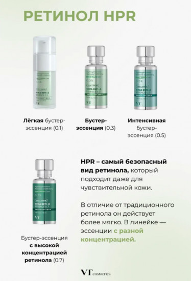 Набор масок для лица тканевых с центеллой и ретинолом «Cica Reti-A Mask»