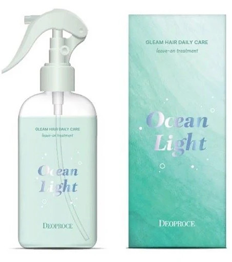 Бальзам-спрей для волос несмываемый «Gleam Hair Daily Care Leave On Treatment Oceanlight»