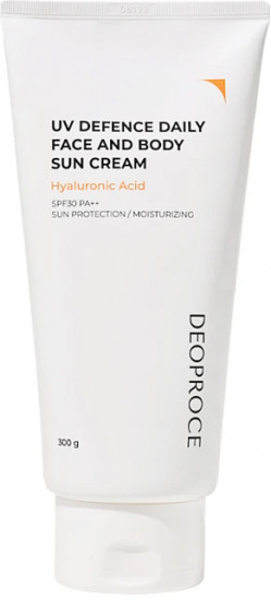 Крем для лица и тела солнцезащитный «UV Defence Daily Face And Body Sun Cream» SPF30 PA++