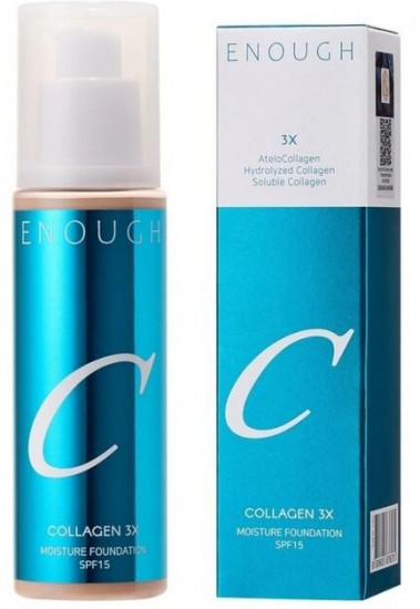 Тональная основа увлажняющая с коллагеном «Moisture Foundation» SPF15, оттенок N25 Beige