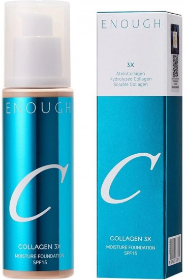 Тональная основа увлажняющая с коллагеном «Moisture Foundation» SPF15, оттенок N35