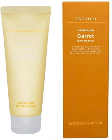 Пенка для умывания с экстрактом моркови «Carrot Foam Cleanser»