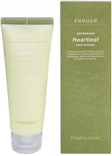 Пенка для умывания с экстрактом центеллы и хауттюйнии «Heartleaf Foam Cleanser»