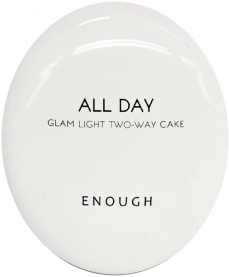 Пудра для лица компактная с запаской «All Day Glam Light Two-Way Cake» SPF28 PA++, оттенок 23