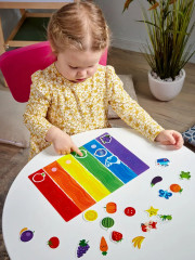 Пластик на липучках «Цвета» - Фото 5