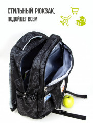 Рюкзак школьный «Граффити» - Фото 1