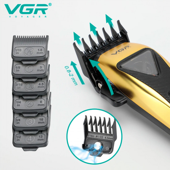 Профессиональная машинка для стрижки волос VGR V-015