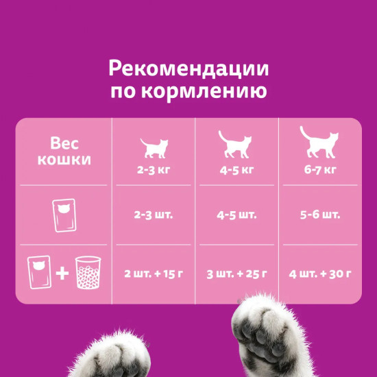 Корм для взрослых кошек влажный «Паштет с форелью»