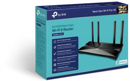 Роутер Wi-Fi Archer AX10