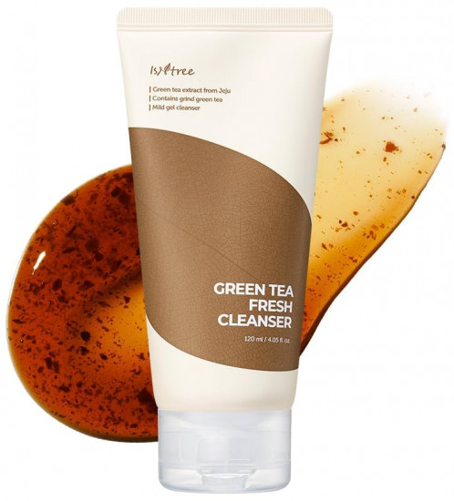 Гель для жирной и комбинированной кожи лица очищающий «Green Tea Fresh Cleanser»
