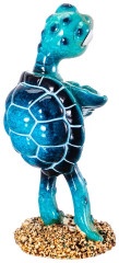 Фигурка декоративная «Голубая черепашка с сердечком» - Фото 5