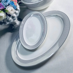 Блюдо «Севилья серебро» - Фото 1