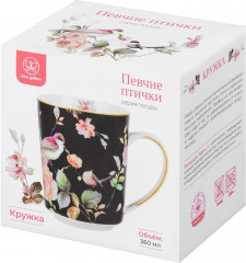 Кружка «Певчие птички на черном» - Фото 8