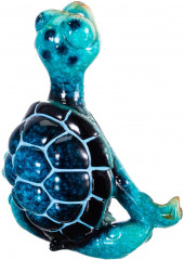 Фигурка декоративная «Голубая черепашка в медитации» - Фото 5