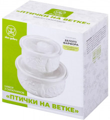 Набор салатников «Птички на ветке» - Фото 5