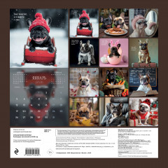 Календарь настенный на 2026 год «Французские булочки» - Фото 1