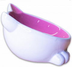 Миска керамическая «Мордочка кошки» - Фото 1