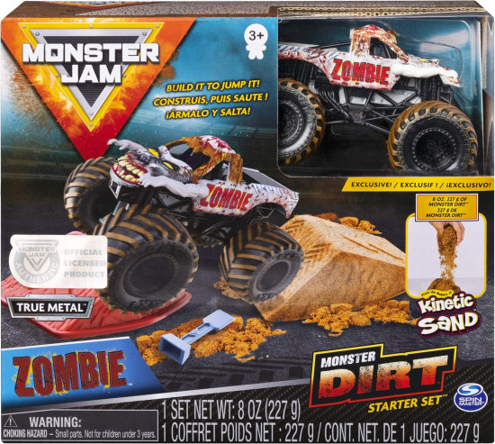 Стартовый игровой набор с грузовиком «Zombie Monster Dirt»