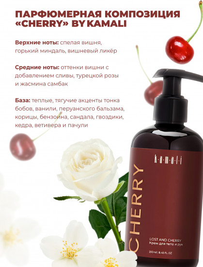 Парфюмированный крем для тела «Cherry»